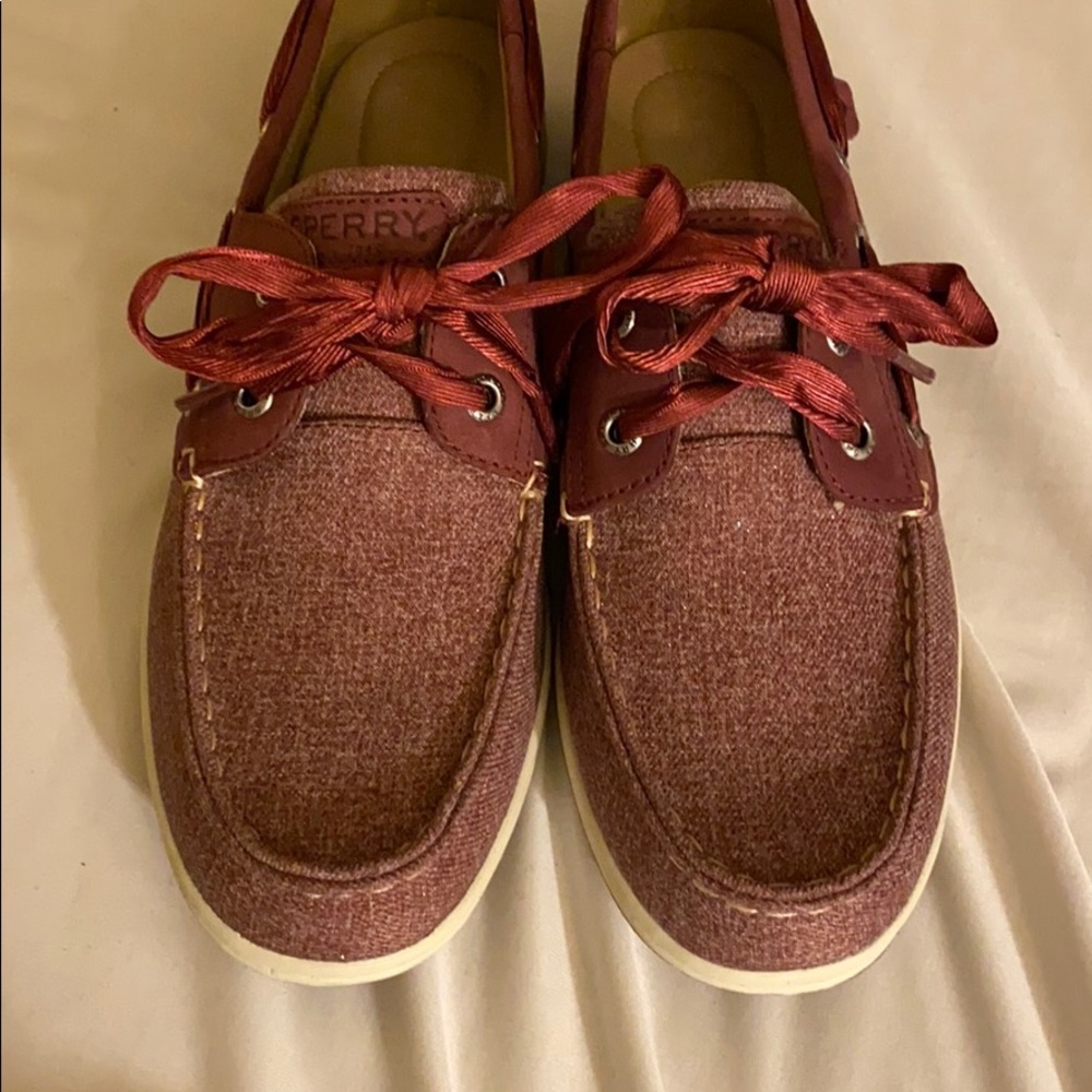 Sperry Koifish sparkle canvas shoe